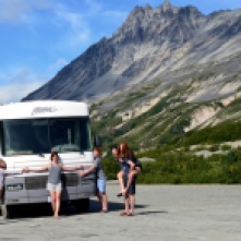 Giving the Rv a bit of love for making it up the pass!
