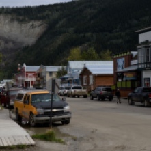Down town Dawson City