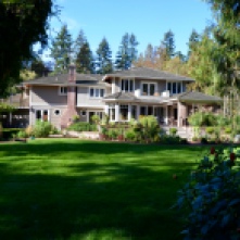Auntie Joanne and Uncle Mick's beautiful house in Langley BC