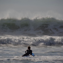 Big Waves Along the California Coast