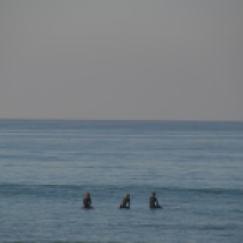 Surfing in San Diego, California