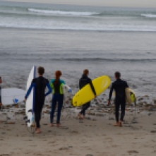 Private surf lessons with Kirk and Kerilyn in San Diego