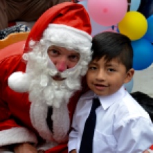 Pictures with Santa (Mallasa Bolivia)