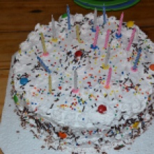 Jake's 19th birthday cake