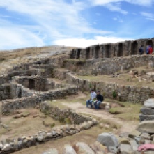 Inca ruins Isla Del Sol, Bolivia