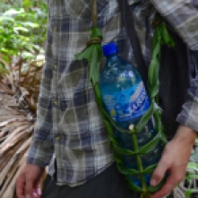 Dad's water bottle sling made for him by our guide in Madidi National Park Bolivia