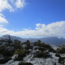Silvermine trail overlooking Cape Town